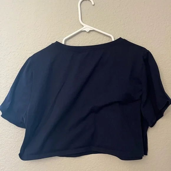 Romwe cropped tshirt XL - Picture 2 of 3